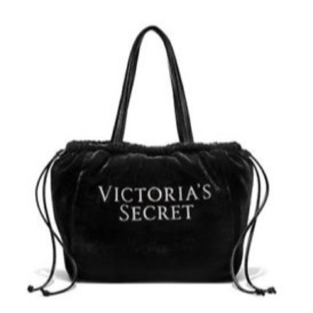 Victoria’s Secret Luxe Velvet Tote - Picture 2 of 3